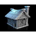 3D4U - Hunter Lodge - Medieval Town Set 1