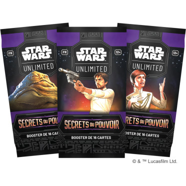 Star Wars Unlimited : Secrets du Pouvoir - Booster