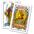 Jeu de Cartes Espagnol - 50 Cartes - Dos Rouge 1
