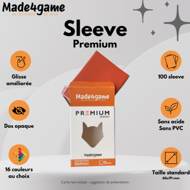 Made4game - Sleeves Premium (box of 100)
