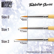 Tabletop Series Synthetic Brush Set