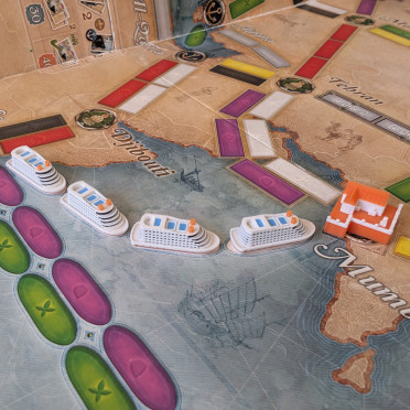 Ticket to Ride - 3D cruise ships