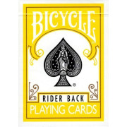Bicycle : Rider Back - Reverse - Jaune et Noir