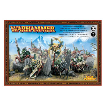 Age of Sigmar : Gloomspite Gitz - Chevaucheurs d’Araignées