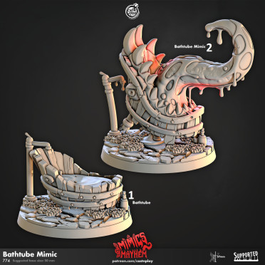 Cast n Play - Chaos de Mimics - Baignoire