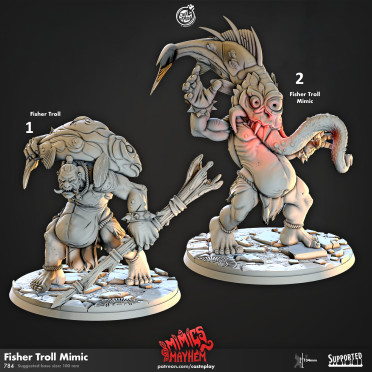 Cast n Play - Chaos de Mimics - Troll Pêcheur
