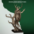 Highlands Miniatures - Feral Elf - Female Feral Elf Druid 2
