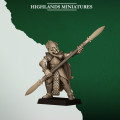 Highlands Miniatures - Feral Elf - Feral Spearmen 6