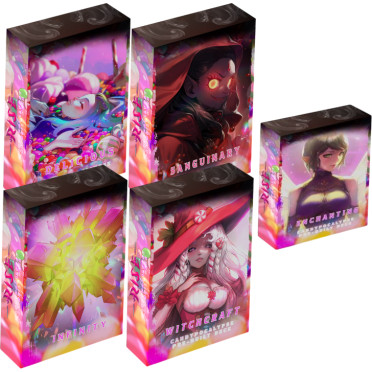 Rise TCG: Candypocalypse - Lot des 5 Decks