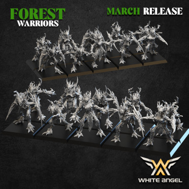 White Angel Miniatures - Forest Warriors - Spirit Of the Forest