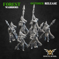 White Angel Miniatures - Forest Warriors - Forest Guardian with EMC 1