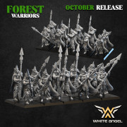 White Angel Miniatures - Forest Warriors - Forest Guardian