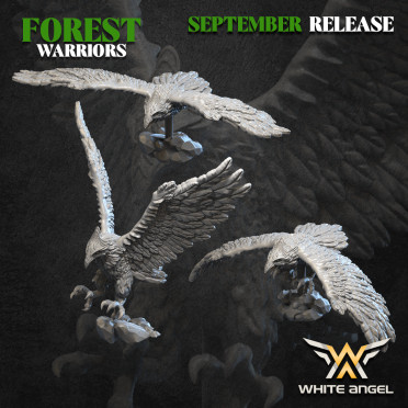 White Angel Miniatures - Forest Warriors - Forest Eagle