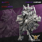 White Angel Miniatures - Slave to Darkness - Dark Emperor on Raptor