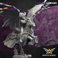 White Angel Miniatures - Slave to Darkness - Dark Mother on Pegasus 0