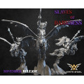 White Angel Miniatures - Slave to Darkness - Mother of Darkness on Pegasus 0