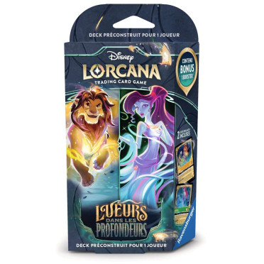 Lorcana - Deck de Démarrage Lueurs Dans Les Profondeurs - Simba et Megara