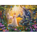 Puzzle - Princess' Garden - 500 pièces 1