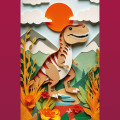 Puzzle - Dinosaure - 160 pièces 1