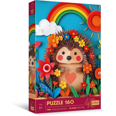 Puzzle - Hérisson - 160 pièces