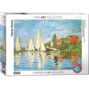 Puzzle - Monet, Régates à Argenteuil - 1000 pièces