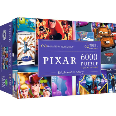 Puzzle - Disney Pixar Epic Animation Gallery - 6000 pièces