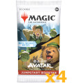 Magic the Gathering : Avatar - Lot de 4 Jumpstart Booster 0