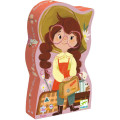 Puzzle silhouette - Le voyage de Mia - 36 pièces 0