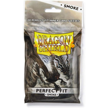 Dragon Shield : Perfect Fit - Smoke (100 Sleeves)