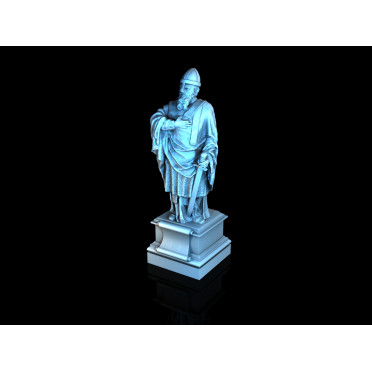 3D4U - The Oath Statue - Medieval Town