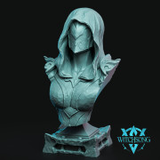 Witchsong Miniatures - Buste - Prêtresse de Rotbloom