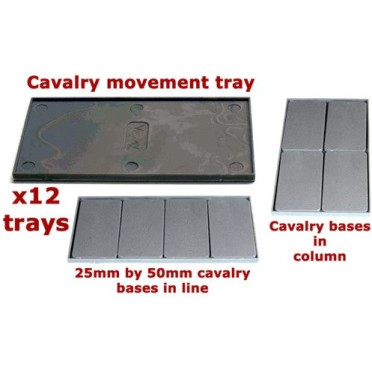 Plastic Cavalry Movement Trays