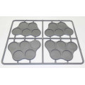 Plastic Bases Set 8 - Skirmish Movement Trays for 25mm Round Bases 0