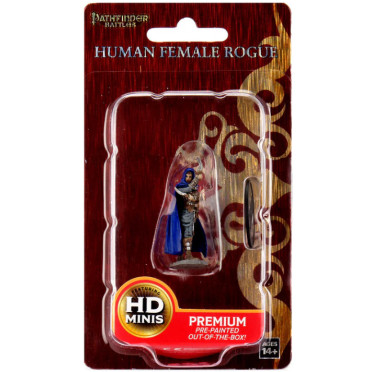 Pathfinder Battles Premium Painted Figures - Human Rogue Female