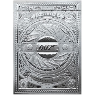Cartes à jouer Theory11 - James Bond - Silver Edition