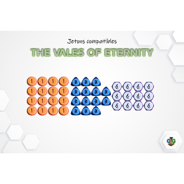 Jetons point compatibles pour The Vale of Eternity