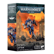 W40K : Space Marines - Capitaine avec Réacteur Dorsal et Bouclier Relique