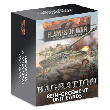 Flames of War - Bagration: Reinforcement Unit Cards