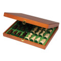 Set d'échecs de Tournoi, case 50 mm, aveс cassette en bois pour pièces d'échecs 2