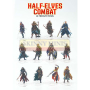 Skinny Minis - Half-Elves Combat