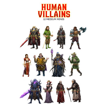 Skinny Minis - Human Villains