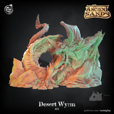 Cast n Play - Les Sables Ancients - Wyrm du Désert