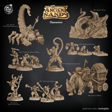 Cast n Play - Les Sables Ancients - Set Complet