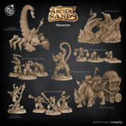 Cast n Play - On Ancient Sands - Complet Set