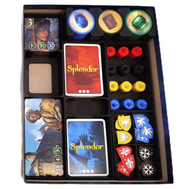 Insert compatible avec Splendor deux extensions