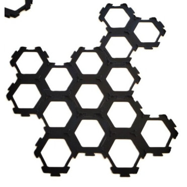 24 Grilles de placement compatible avec Dorfromantik