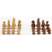 Pièces Échecs - Staunton Buis/Palissandre n°5