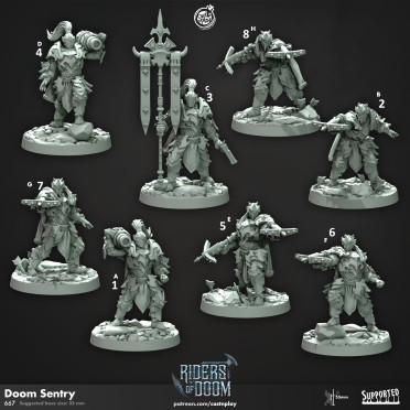Cast n Play - Riders of Doom - Doom Sentry