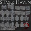 Dark Realms - Silver Haven - Murs de la cité haut elfe 1