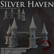 Dark Realms - Silver Haven - Entrée du port haut elfe